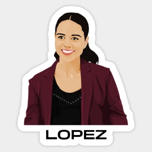 Lopez v1 | The Rookie - Season 4 Sticker